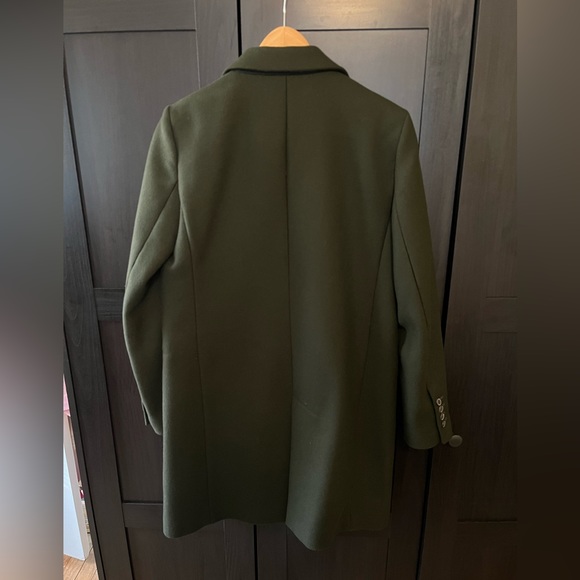 Zara green top coat - Picture 2 of 9